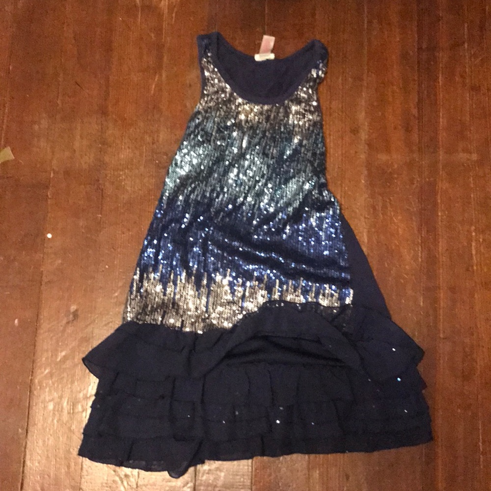 Blue dress
